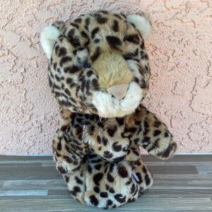 Golf headcover handmade Leopard Plush golf club cover